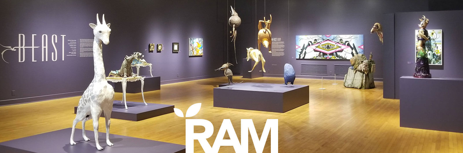 Riverside Art Museum - Beast Exhibit